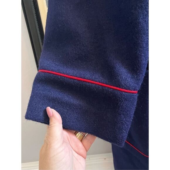 ModCloth Royal Monk Nautical Navy Madeline Coat sz 2X /18 NWT - Picture 5 of 9